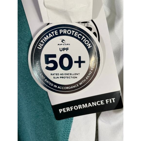 Rip Curl Men's Long Sleeve Rash Guard UPF 50+ Performance‎ Fit Swim Shirt S NWT - Picture 7 of 14